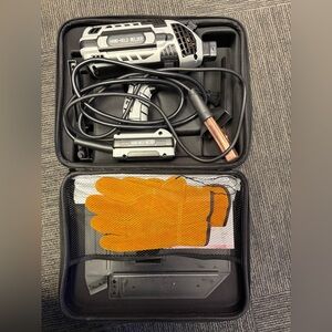 Welding Tool Set with Orange Gloves
